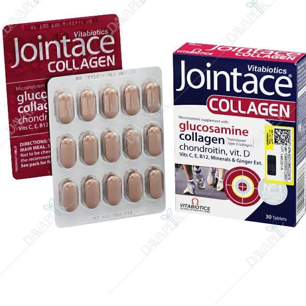 قرص جوینتیس کلاژن ویتابیوتیکس ۳۰ عدد - Vitabiotics Jointace Collagen 30 Tabs